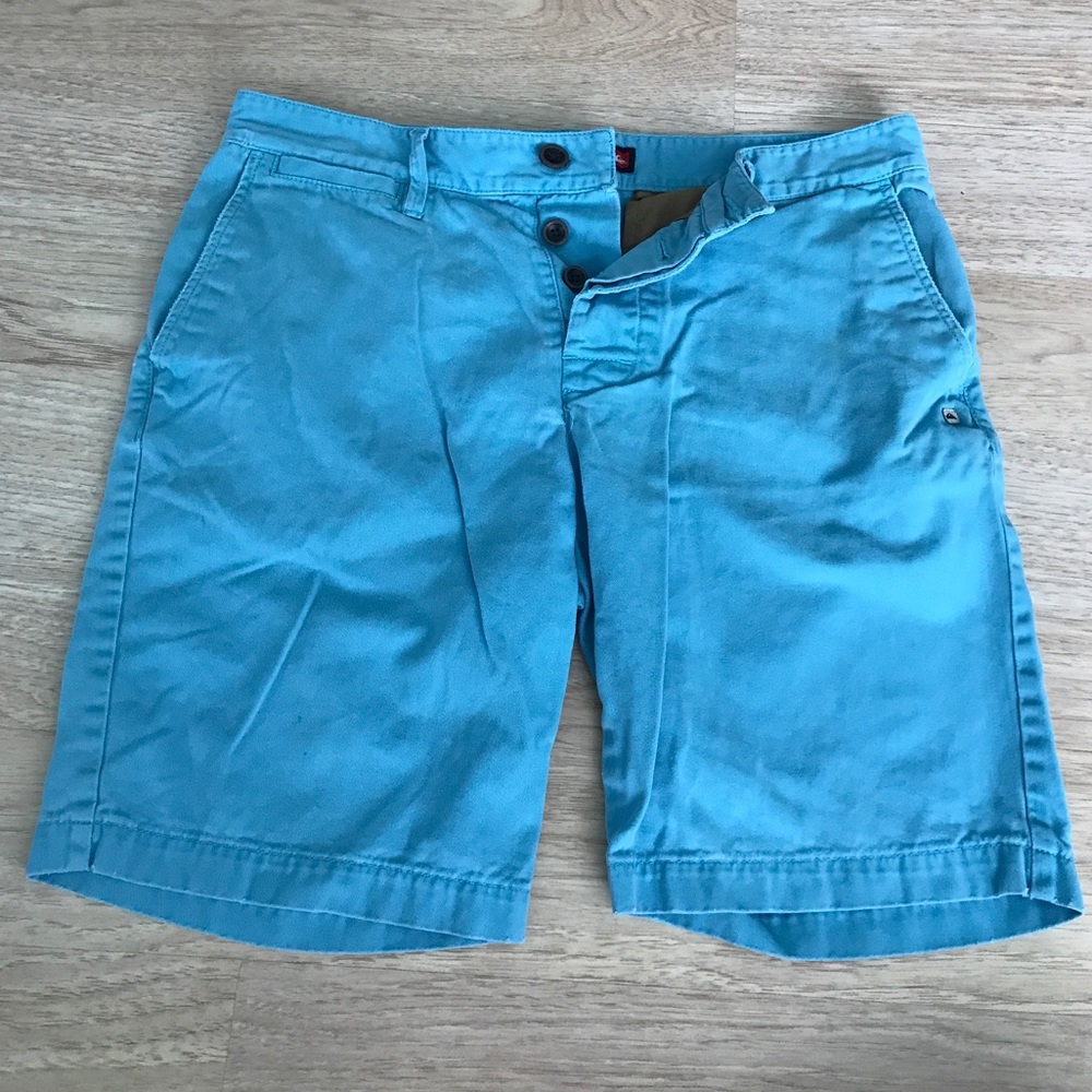 QUIKSILVER CARGO SHORTS AQUA